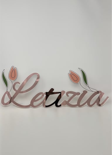 scritta personalizzata