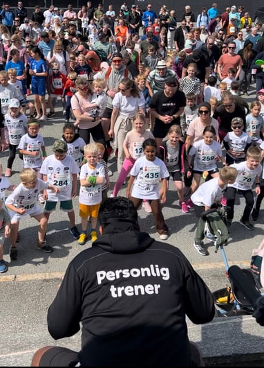 Oppvarming Barneløpet