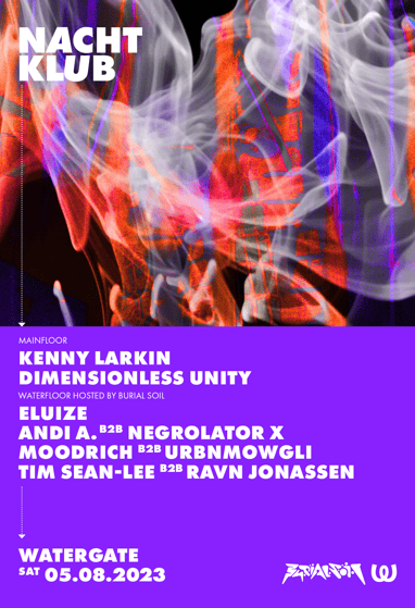 Burial Soil at Watergate Event Poster