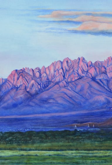 What a View by New Mexico Artist John Dick-Peddie