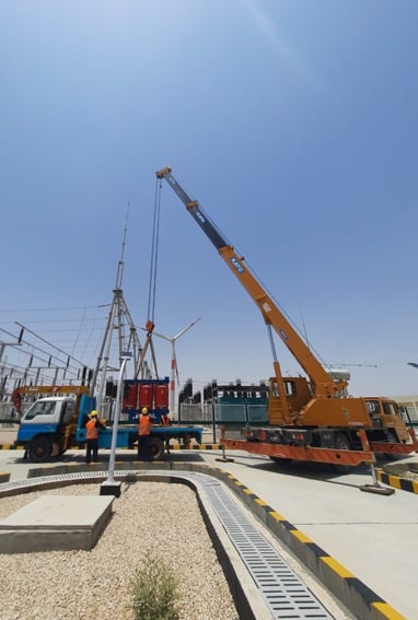 crane rental in karachi