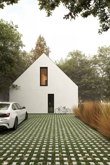 80m2 modernus namas
