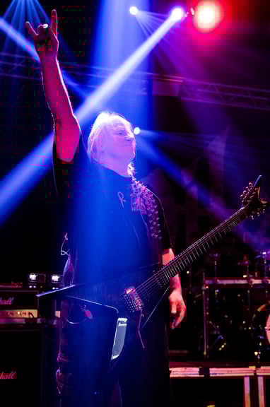 Nile guitarist and vocalist Karl Sanders
