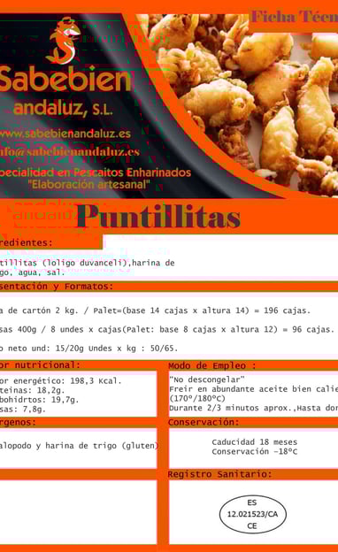 Puntillitas Rnharinadas