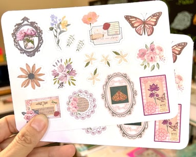 Journaling stickers
