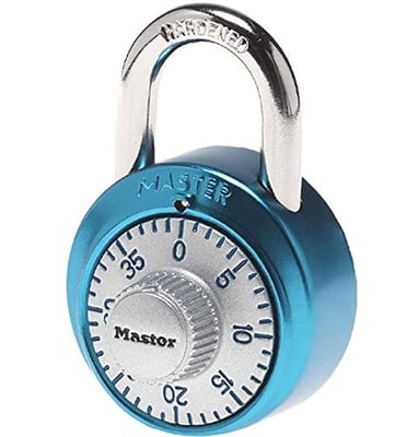 a padlocked