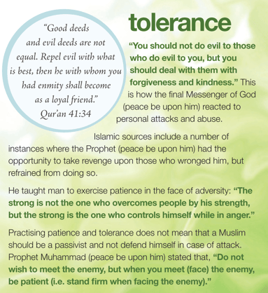 tolerance 