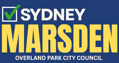 Sydney Marsden Candidate for Overland Park City Council logo
