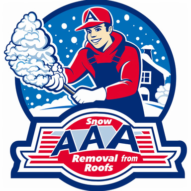 AAA Snow & Ice Removal from roofs logo