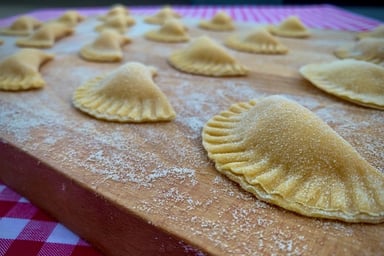Pasta making class