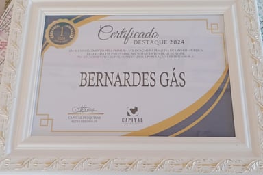 Bernardes Gás, revenda de gás em Paranaíba Vitrine