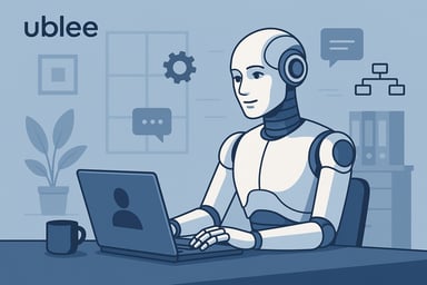 ublee funcionarios virtuais