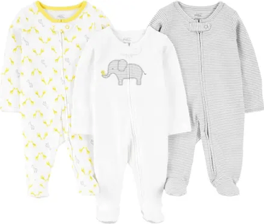Pijamas para Bebés Simple Joys by Carter's – Pack de 3