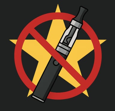 Cigaret Electronic prohibited