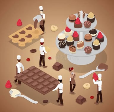 fabrique de chocolat