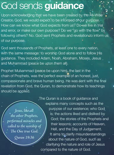 God Sends Guidance