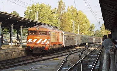 comboio especial PTG Coimbra estação CP135