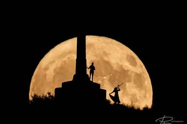 Luna del ciervo. Olarizu