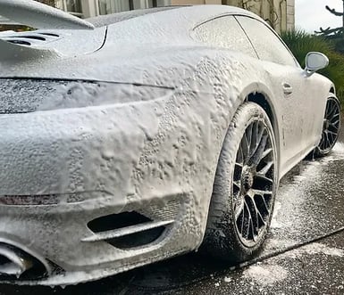 Exterior Detailing Image “Professional mobile car detailing service washing and waxing"