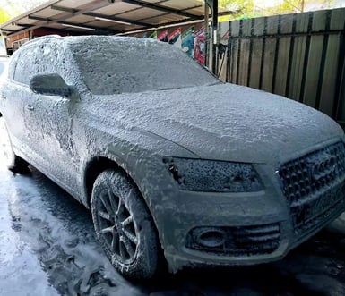 Exterior Detailing Image “Professional mobile car detailing service washing and waxing"