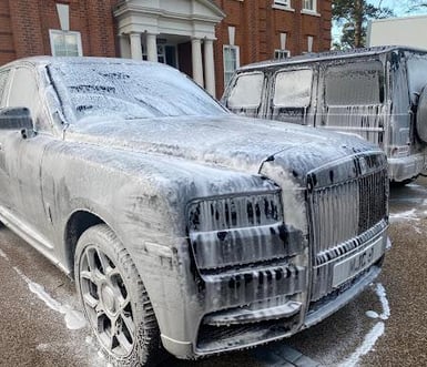 Exterior Detailing Image “Professional mobile car detailing service washing and waxing"