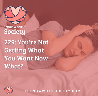 229: You're Not Getting What You Want Now What?