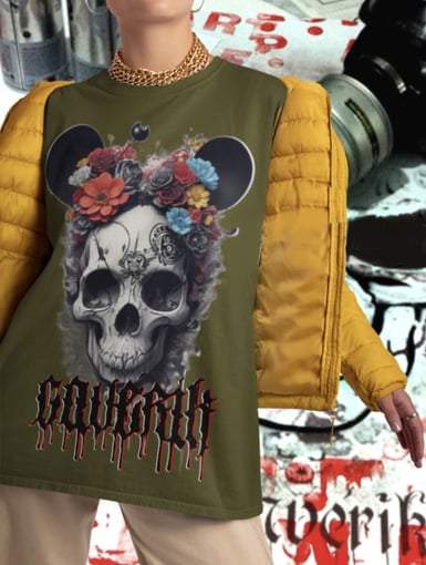 Coleção Cavérik, moda skate e arte urbana, rock e tatuagem, sergio astral