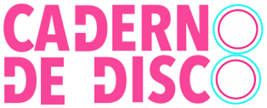 Caderno de disco logo