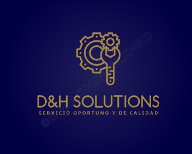 D&H Solutions logo