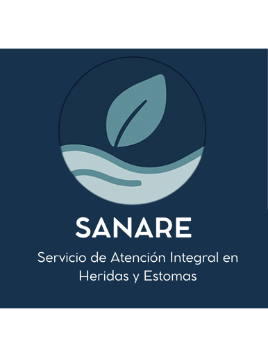 Sanare Heridas y Estomas logo