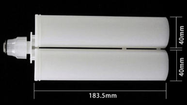 dual cartridge tubes for caulking