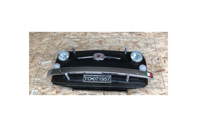 Table Fiat 500 Black: Vintage decoration,vintage table,