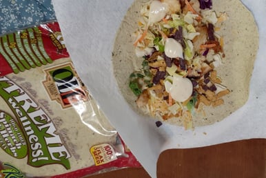 chicken burrito