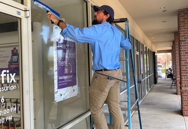 commercial window cleaning and window washing