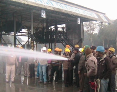 Fire Safety Equipment Training of SK Fire Protection