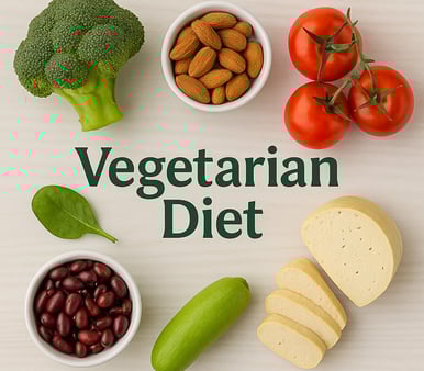 Vegetarian diet menu meals plan pdf recipes no meat