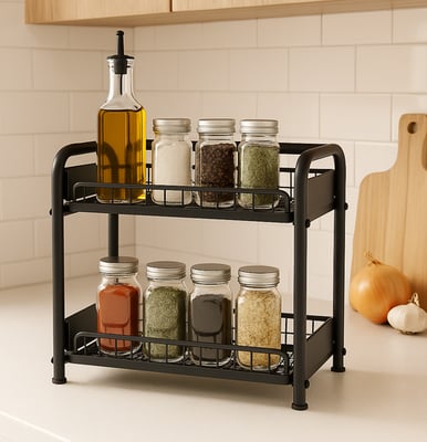 custom kitchen shelf for kitchen storage solution