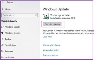 windows update