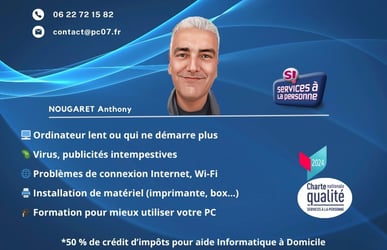 depannage a domicile informatique flyer