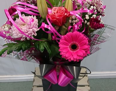 Pink Gerbera bouquet