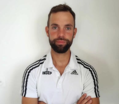 a man with a beard and a beard