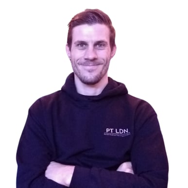 A head shot of an east London Personal Trainer
