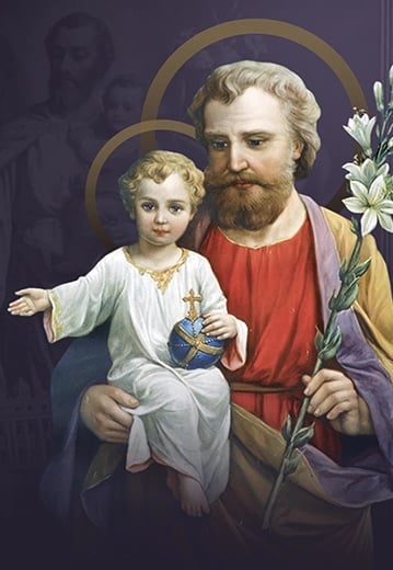 São José e o Menino Jesus