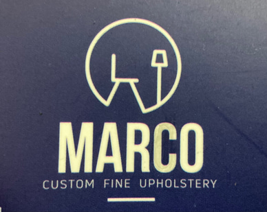 Marco costum fine upholstery logo