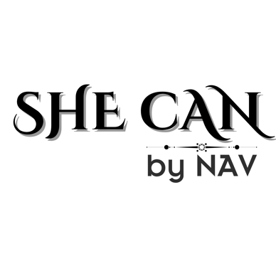 SHE CAN by Nav logo