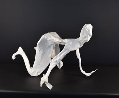 sculpture papier Sète France