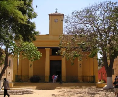 Eglise Saint-Charles-Borromée de Gorée l'ile aux exclaves