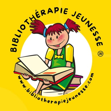 logo bibliothérapie jeunesse - Aurélie Louvel - Formations