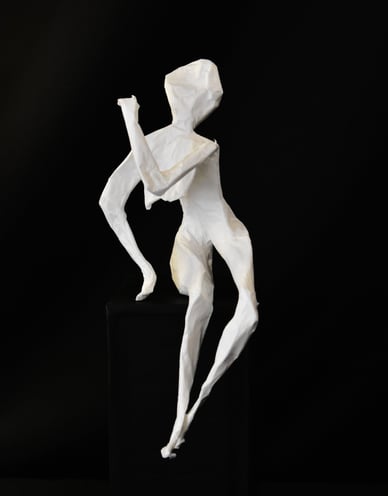 sculpture papier Sète France