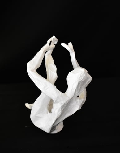 sculpture papier Sète France